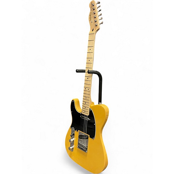 Used Squier Affinity Telecaster LH Butterscotch Solid Body Electric Guitar