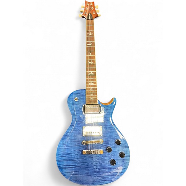 Used PRS SE Singlecut McCarty 594 Faded Blue Solid Body Electric Guitar