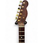Used Fender American Mod Shop Telecaster Satin Black Solid Body Electric Guitar