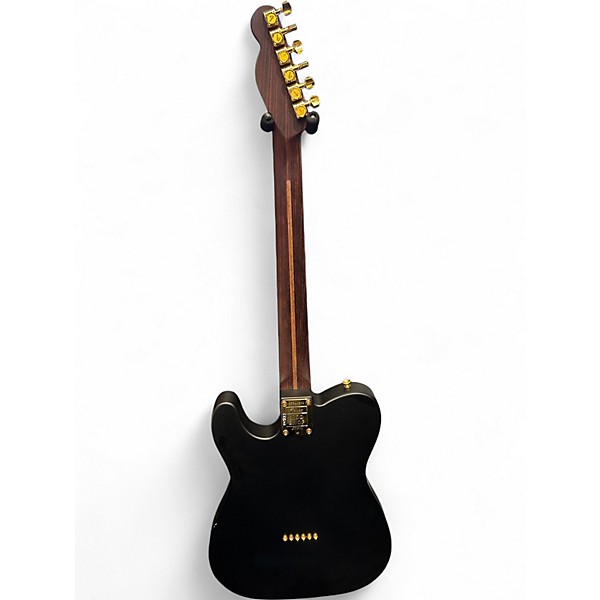 Used Fender American Mod Shop Telecaster Satin Black Solid Body Electric Guitar