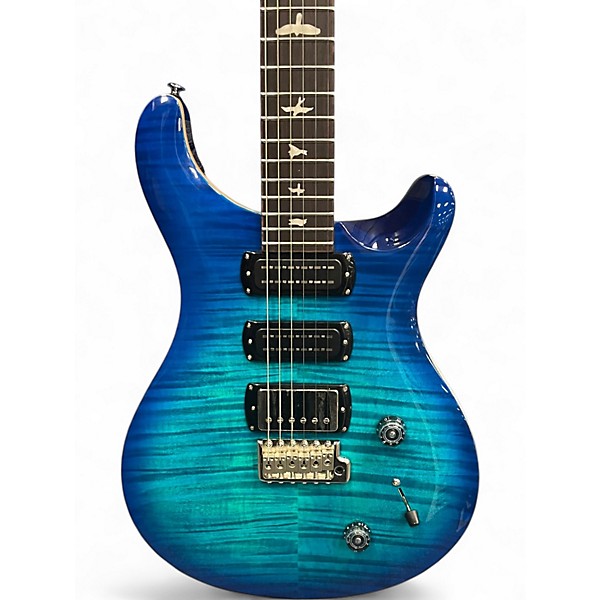 Used PRS SE Studio Lake Placid Blue Solid Body Electric Guitar