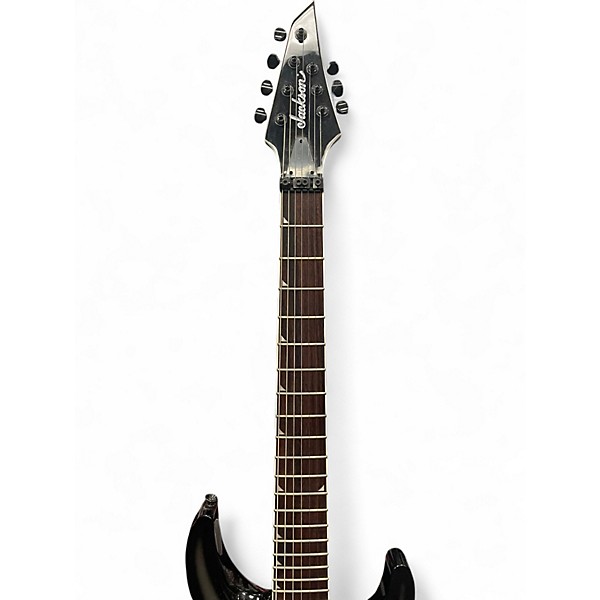Used Jackson X Series SLATXSD 3-7 Soloist Silverburst Baritone Guitars