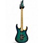 Used Ibanez RG652AHM-NGB NEBULA GREEN BURST Solid Body Electric Guitar thumbnail
