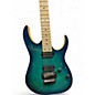 Used Ibanez RG652AHM-NGB NEBULA GREEN BURST Solid Body Electric Guitar
