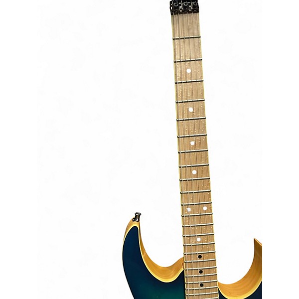 Used Ibanez RG652AHM-NGB NEBULA GREEN BURST Solid Body Electric Guitar