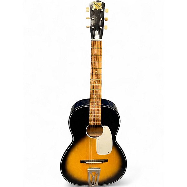 Used Prestige parlor 2 Color Sunburst Acoustic Guitar