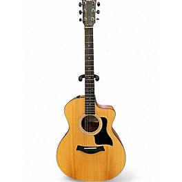 Used Taylor 114CE Natural Acoustic Electric Guitar
