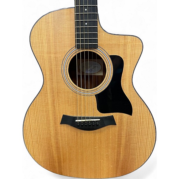 Used Taylor 114CE Natural Acoustic Electric Guitar