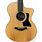 Used Taylor 114CE Natural Acoustic Electric Guitar