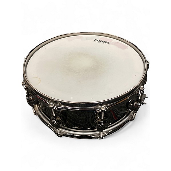 Used DW 14in Collector's Series Snare Nickel Over Brass Black Drum