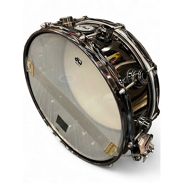 Used DW 14in Collector's Series Snare Nickel Over Brass Black Drum