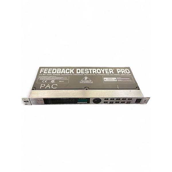 Used Behringer Feedback Destroyer Pro DSP1124P Feedback Suppressor