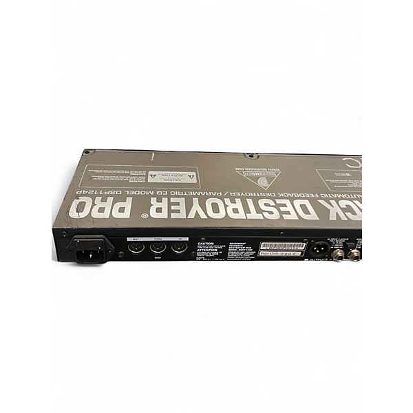 Used Behringer Feedback Destroyer Pro DSP1124P Feedback Suppressor