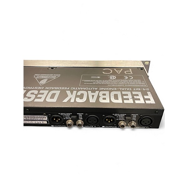 Used Behringer Feedback Destroyer Pro DSP1124P Feedback Suppressor