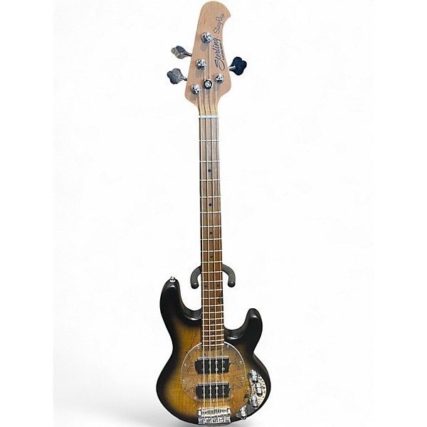 Used Sterling by Music Man RAY34HH BURL Electric Bass Guitar