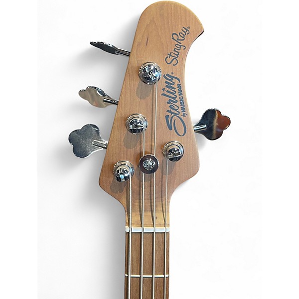 Used Sterling by Music Man RAY34HH BURL Electric Bass Guitar