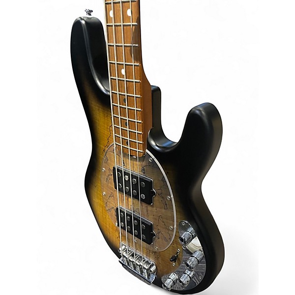 Used Sterling by Music Man RAY34HH BURL Electric Bass Guitar