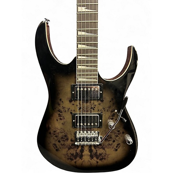 Used Ibanez GIO GRG220PA1 Black Solid Body Electric Guitar