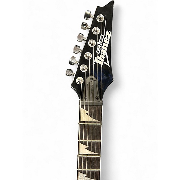 Used Ibanez GIO GRG220PA1 Black Solid Body Electric Guitar