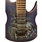 Used Ibanez  S770 Blue Matteo Solid Body Electric Guitar