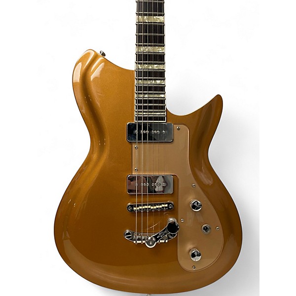 Used Rivolta Combinata XVII Gold Top Solid Body Electric Guitar