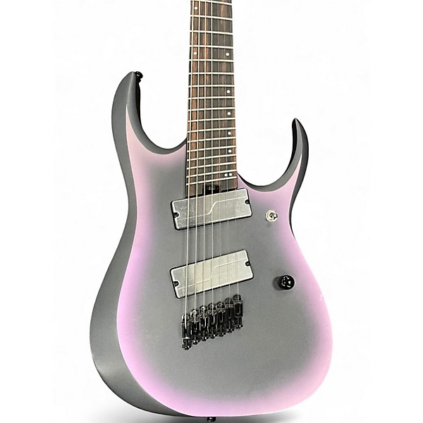 Used Ibanez RGD71ALMS Black Aurora Burst Solid Body Electric Guitar