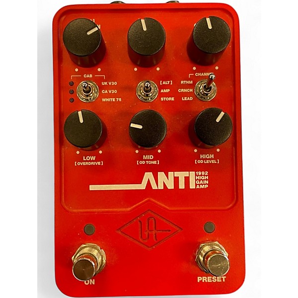 Used Universal Audio ANTI 1992 HIGH GAIN AMP Effect Pedal