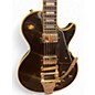 Used Epiphone Joe Bonamassa Les Paul Custom Black and Gold Solid Body Electric Guitar