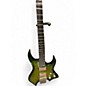 Used Boya&ziqi LIZARD-6 Headless Electric Guitar Trans Green Solid Body Electric Guitar thumbnail