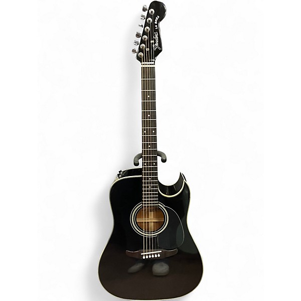 Used Fender LA BREA Black Acoustic Guitar