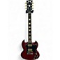 Used Gibson SG Standard Cherry Solid Body Electric Guitar thumbnail