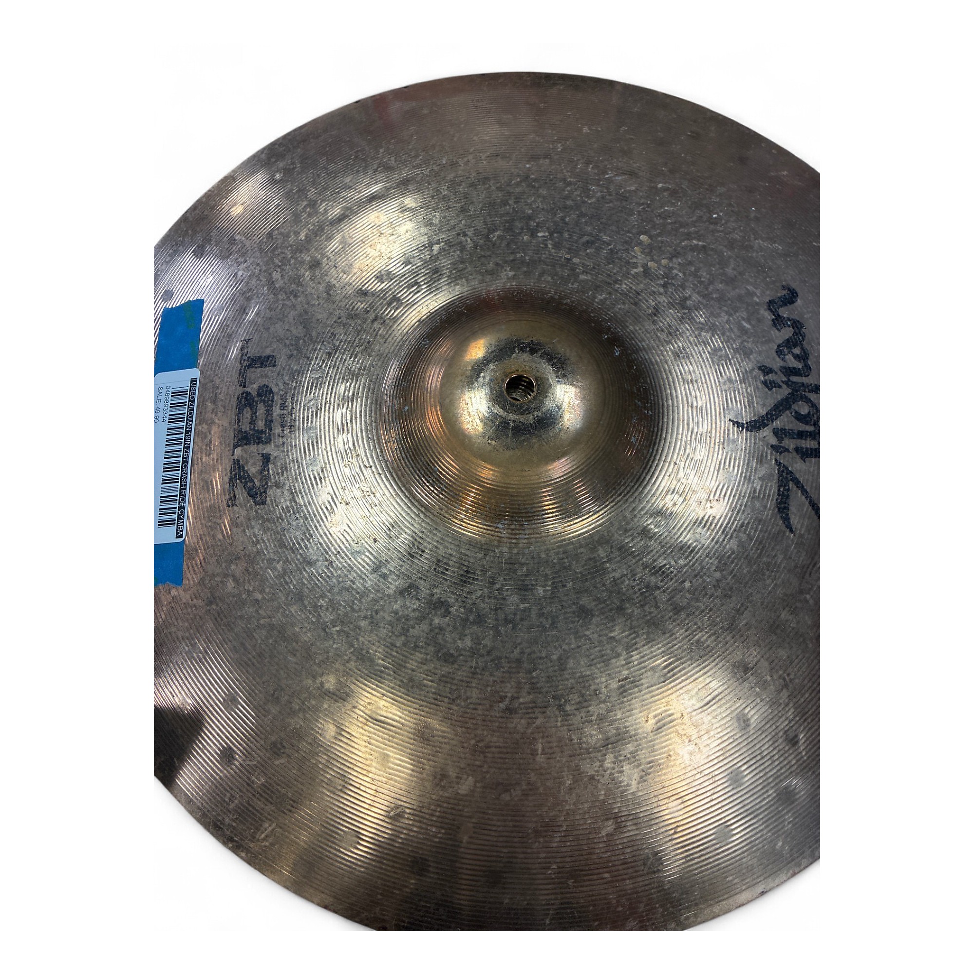 Used Zildjian 19in ZBT Crash Ride Cymbal 39 | Guitar Center