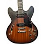 Used Grote SEMI HOLLOW 2 Tone Sunburst Hollow Body Electric Guitar
