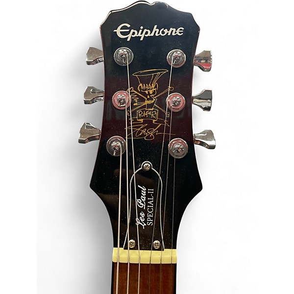 Used Epiphone Les Paul SLASH Special II  Amber Solid Body Electric Guitar