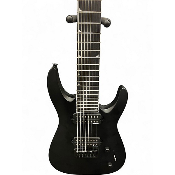 Used Jackson JS32-8 Dinky DKA 8 String Satin Black Solid Body Electric Guitar