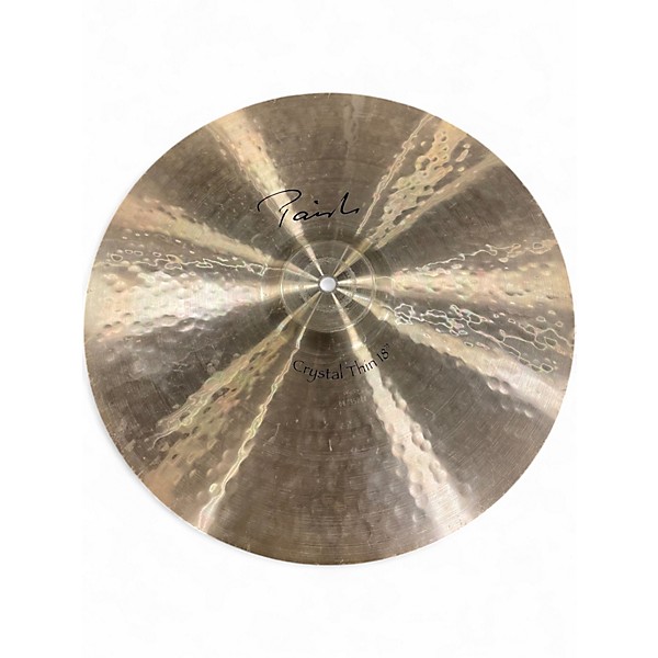 Used Paiste 18in Signature Crystal Thin 18 Crash Cymbal
