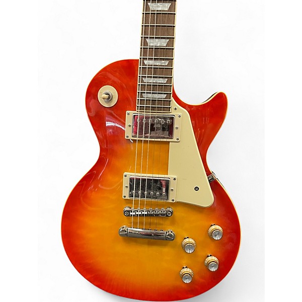 Used Epiphone Les Paul Standard Tangerine Burst Solid Body Electric Guitar