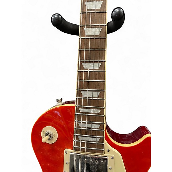 Used Epiphone Les Paul Standard Tangerine Burst Solid Body Electric Guitar