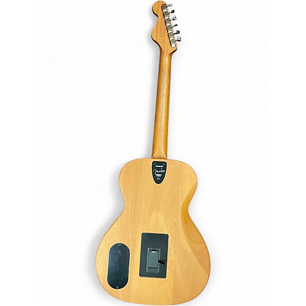 Used 2023 Fender HIGHWAY PARLOR Mahogany Acoustic Electric Guitar