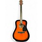 Used Fender CD60 Dreadnought Sunburst Acoustic Guitar thumbnail