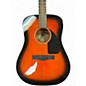 Used Fender CD60 Dreadnought Sunburst Acoustic Guitar