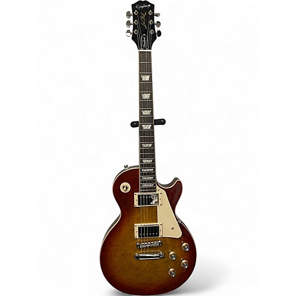 Used Epiphone Les Paul Standard 60s Quilt Top Washed Cherry Sunburst Solid Body Electric Guitar