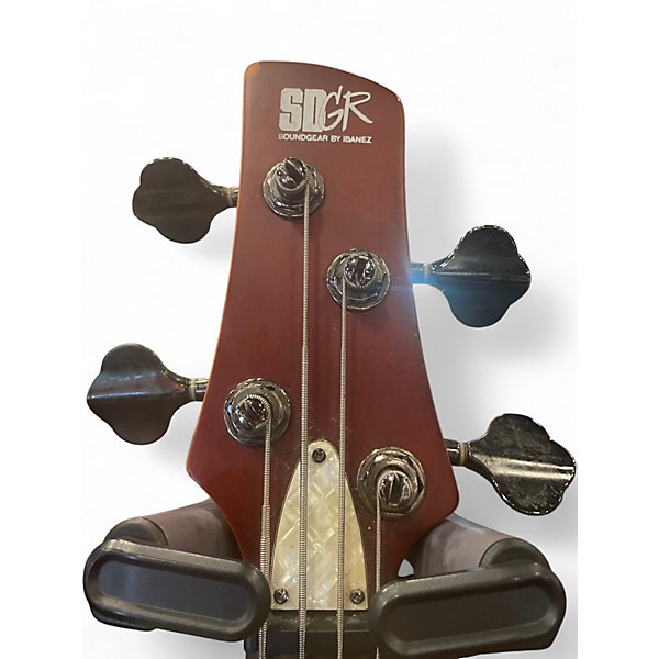 Used Ibanez SRX400 Burgundy Electric Bass Guitar