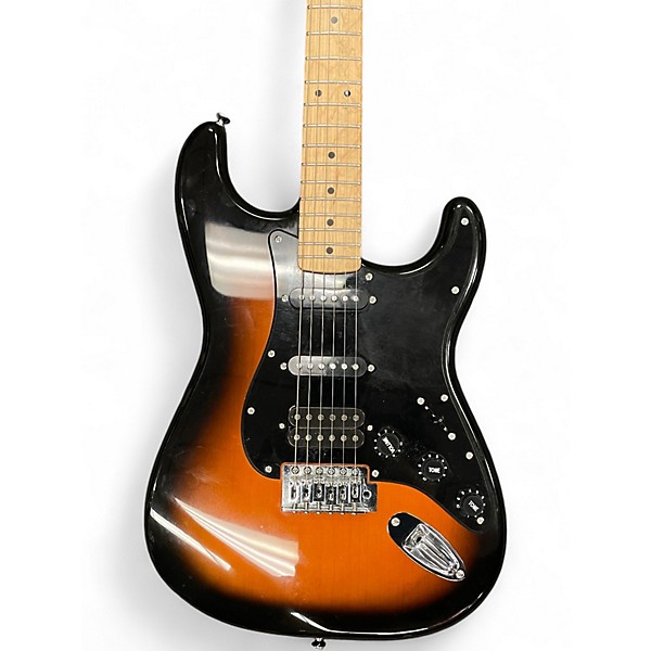Used Squier Bullet Stratocaster 2 Tone Sunburst Solid Body Electric Guitar