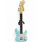 Used Fender Tom Delonge Signature Stratocaster Daphne Blue Solid Body Electric Guitar thumbnail