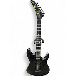 Used Kramer Nightswan Jet Black Sparkle Solid Body Electric Guitar