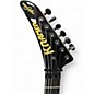 Used Kramer Nightswan Jet Black Sparkle Solid Body Electric Guitar