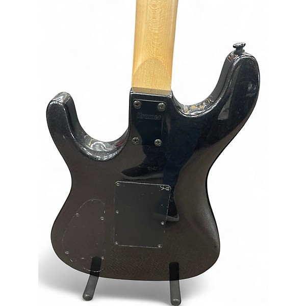 Used Kramer Nightswan Jet Black Sparkle Solid Body Electric Guitar