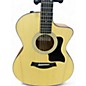 Used Taylor 114CE Natural Acoustic Electric Guitar