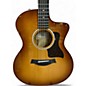 Used Taylor 214CE Deluxe Special Edition African Ziricote Acoustic Guitar